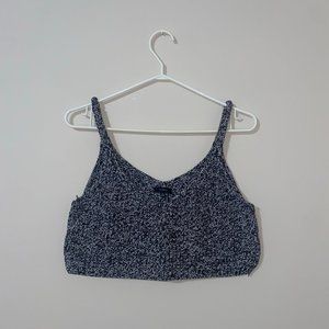 Talula Grey Crop Top Tank